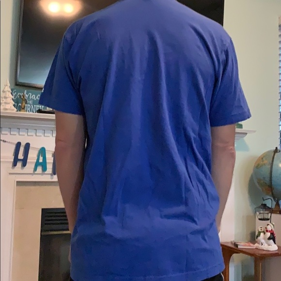 Blue Apple IPad Short Sleeve American Apparel Tee - Picture 4 of 4